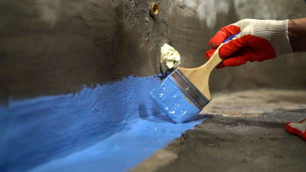 Large-scale Exterior Waterproofing work completed in Hamilton, MI by SJ Waterproofing Pros